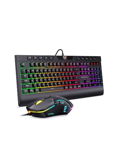 Zore Onikuma G21 RGB Oyuncu Klavye Mouse Seti