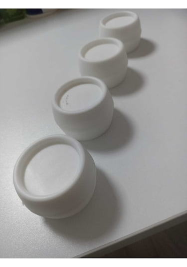 Beyaz Mobilya Yükseltme Ayağı Beyaz