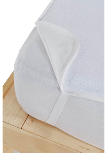 Bebesi Çift Kişilik Alez 200x220 Cm Su Sıvı Geçirmez Micro Beyaz