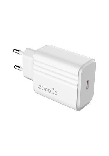 Mobilefix Play Serisi Pl2 Type-c To Lightning 2in1 Pd Seyahat Şarj Aleti 20w - Beyaz Beyaz