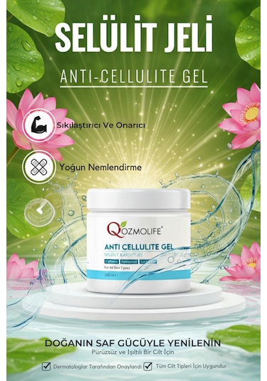 Qozmolife Selülit Karşıtı Jel 100 ML