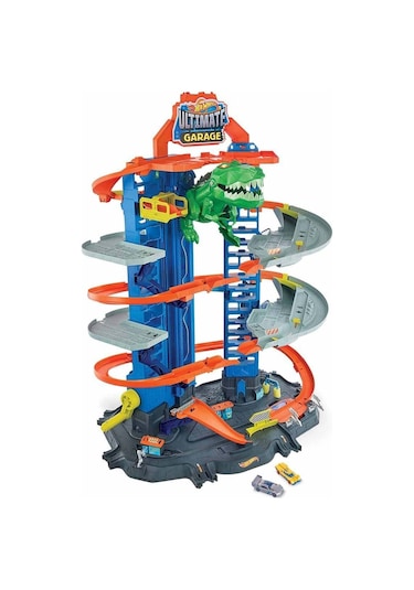 Gjl14 Hot Wheels Robotik T-Rex Ultimate  Garaj