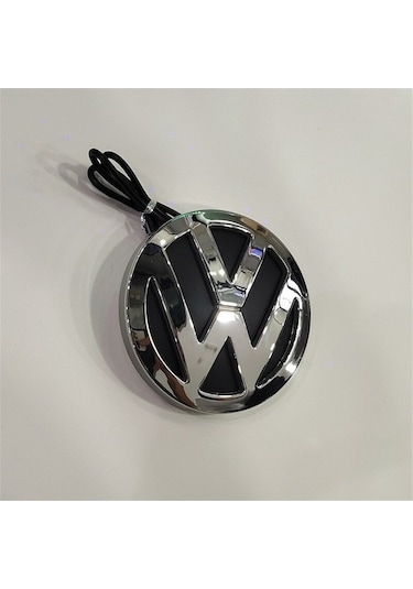 Maoyaya Bosphorusboutique Geeksen 4d Led Işıklı Araba Amblemi Vw Volkswagen Beyaz 11cm 4d Logo Işığı Zt