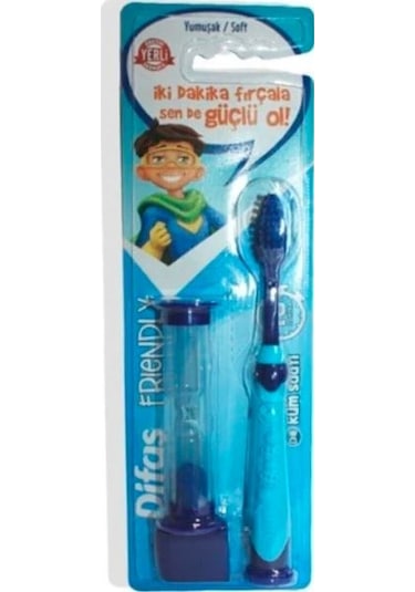 Difaş Friendly Kum Saatli Çocuk Diş Fırçası