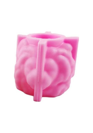 Ulzyvf Silikon Silikon Silikon Reçine Mum Kalıp Kalıp Kalıp Ev Dekorasyonu Çimento Beton Başlı Aslan Aslan Aslan Alçı 3d Uq