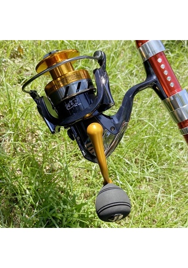 Fochsia 4000 Advanced Çift Milli Döner Makara 14+1 Paslanmaz Çelik Bilyalı Rulman Yüksek Oran Alüminyum Gövde Levrek Ve Alabalık Avı İçin