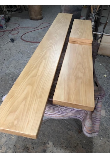 Bintaşmobilya Kütük Raf 200X25.Cm