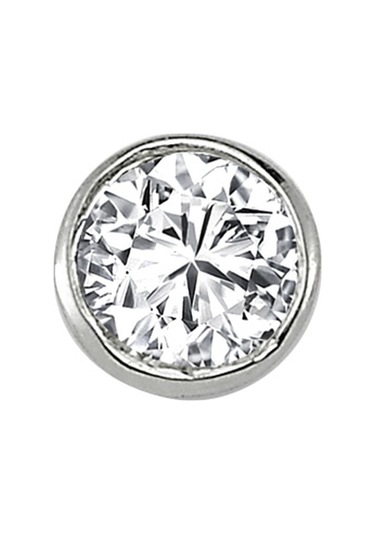 Sirius Pırlanta F Renk 0.13 Karat Erkek Küpesi  0804E0119