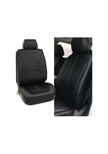 Pazly Evrensel Pu Deri Koltuk Kılıfı - 4 Mevsim Kullanım, Araç İç Dekorasyonu