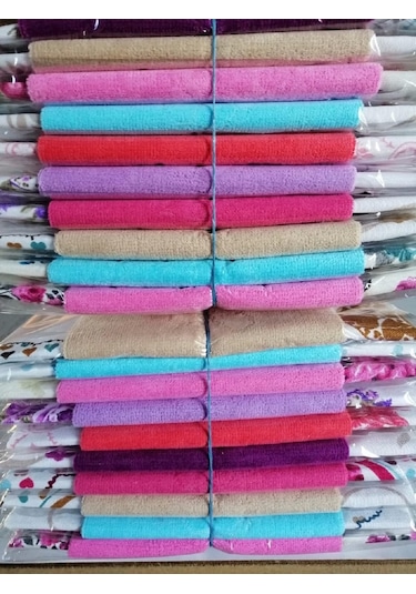 Nivemeshome Pembe Kadife Havlulu Mutfak Önlüğü Pembe