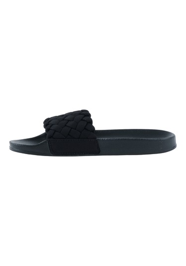 Tommy Hilfiger Braided Kadın Siyah Terlik Fw0fw09203-bds