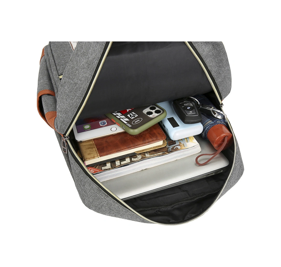 Yifomall Gri Renkli Unisex Çift Askılı Çanta 3'lü Set - Büyük Kapasiteli Dışarıda Kullanıma Uygun Seyahat Ve Çalışma Çantası