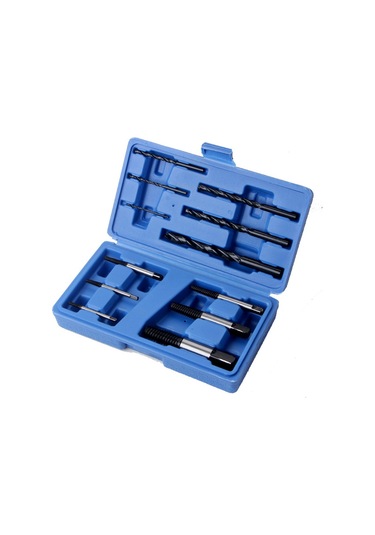 12 Adet Kırık Vida Çıkarma Seti Soyulan Vidaları Çıkarmak İçin Kullanılır.