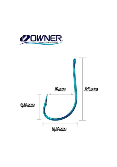 Owner Pınt Hook Blue 53117 No.8 Olta Kancaları 335018826