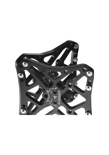 Dolıty Shimano Spd Için 2 Adet Klipssiz Pedal Platformu Siyah