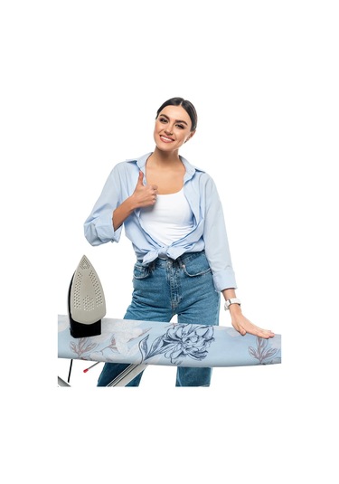 Domino. Üniversal Ütü Masası Kılıfı, Dikilmiş Astarlı 313105696 Açık Mavi