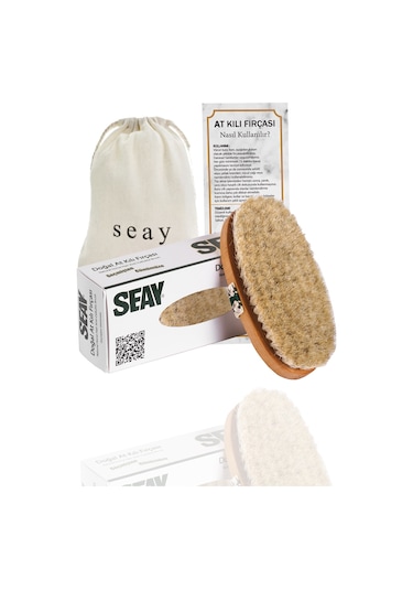 Seay Doğal At Kılı Selülit Fırçası