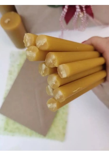 Svecnaa Amelico 15 Adet Doğal Mum 202449893 Gri