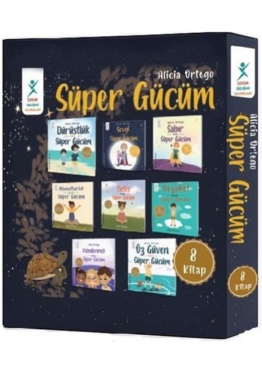 Süper Gücüm Seti 8 Kitap / Alicia Ortego