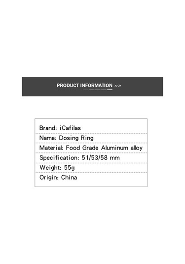 Fortunelane Kahve Tozu Tutuyor Manyetik Sabitleme Halka - Alüminyum, Siyah, 51mm, Tip 1 Diğer Diğer