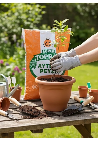 Süper Toprak Bitki Torfu 20l 20 L