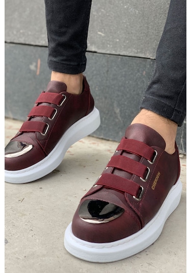 Ch251 Cbt Mirror Erkek Ayakkabı Bordo Bordo