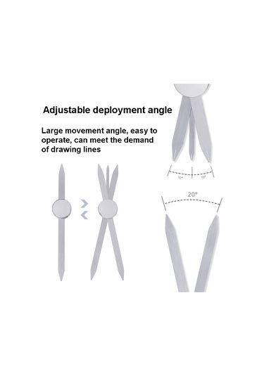 Sones Üç Noktalı Konumlandırma Dövme Ölçüm Kaş Cetveli Altın