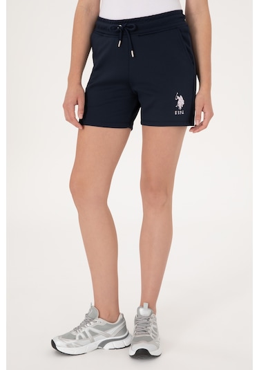 U.s. Polo Assn. Kadın Lacivert Şort Örme 50300858-vr033 Lacivert