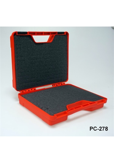 PC-278 Kırmızı - Perforeli Sünger ve Plastik Çanta 275 x 230 x 81