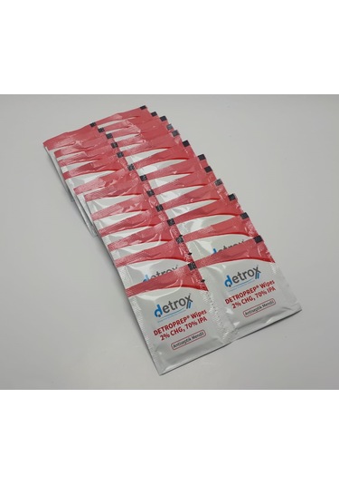 Detroprep Wipes 2%chg, 70% Ipa Antiseptik Mendil 200 Adet