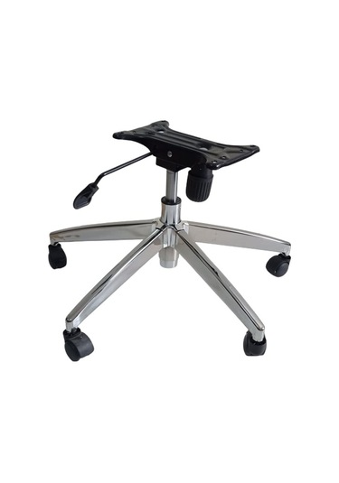 Kamusalmarket Oyun Koltuğu Yıldız Ayağı Tek Kol Mekanizma Krom Pistonlu Çap 70