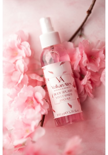Volkan Ates Natural & Beauty Vücut Spreyi Body Splash Sakura 100 ML