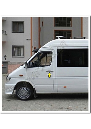 Mercedes Sprinter Krom Kapı Kolu 1998-2006 4 Kapı Paslanmaz  Çelik