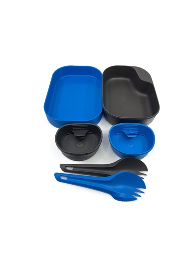Wildo Camp-a-box Duo Light Yemek Seti - Mavi Mavi