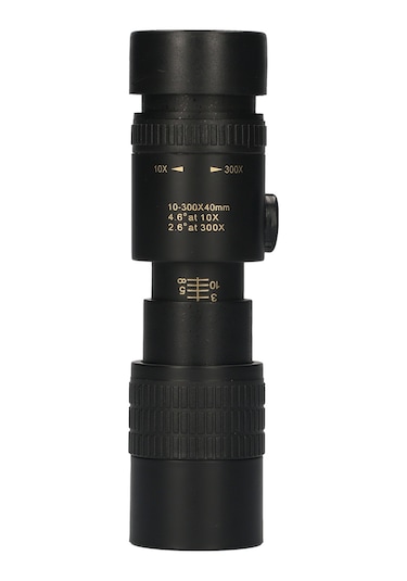 Yaozixa Bak4 Prisma Fmc Lensli 10-300x40 Sürekli Yakınlaştırmalı Monoküler Teleskop - Taşıma Çantası, Temizleme Bezi Ve Kayış İçerir