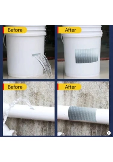 5Mt X 10Cm Süper Güçlü Su Sızdırmaz Çamur Bant Tamir Çatlak Bandı (474219048)