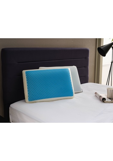 Serinletici Jelli Ortopedik Visko Yastık - Soğuk Jelli Visko Yastık - Jelli Ortopedik Visko Yastık 1 Adet Çok Renkli