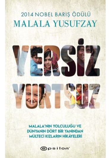 Yersiz Yurtsuz - Malala Yusufzay - Epsilon Yayınevi