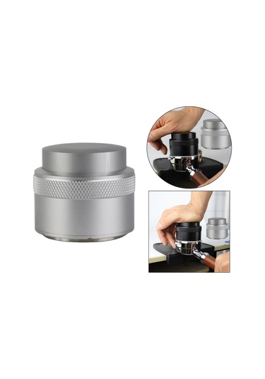 Suntek 51mm/58mm Kahve Dağıtıcı Kahve Sebili Toz Çekiç Paslanmaz Çelik Gümüş 58mm