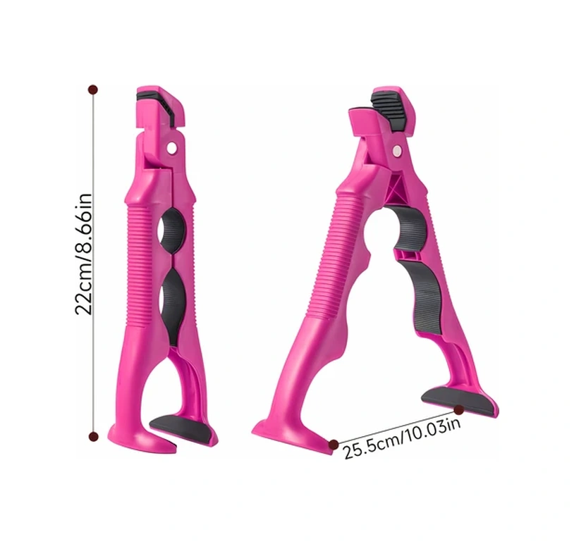 Willowhaven Beyaz 3ü1 Açılmaz Tutacak Kaymaz Çift Başlı Sıcak Tencere Ve Kase Kıskaç Beyaz