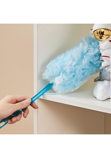 Homyl Duster Yedekler Pratik Elektrostatik Panjur Mobilya Saplı Mavi