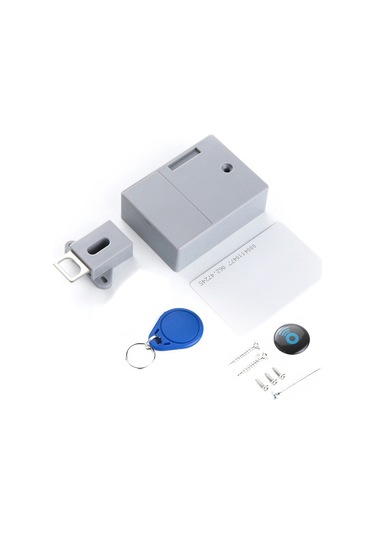 Pil Ic Kart Sensörü Kabin Çekmece Akıllı Smartlock Dıy Görünmez Gizli Dijital Kilit Deliksiz 1-diğer