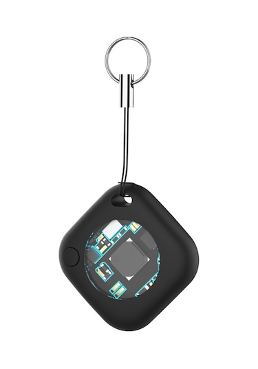 Geeroyoo 1 Adet Siyah Mini Bulucu Akıllı Kayıp Önleyici Cihaz