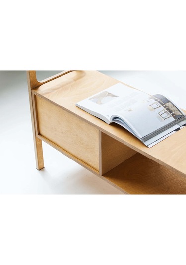 Woodesk Madera, Ahşap, Dolap Ve Konsol, 170x65, Natural Renk