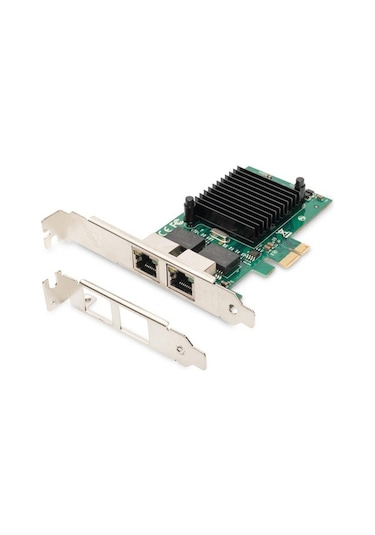 Digitus DN-10132 2 Port Gigabit 32 Bit Intel Chipset PCI Express Ethernet Kartı