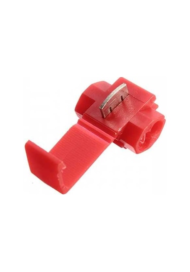 Hızlı Kablo Ekleme Parçası 20 Adet Kırmızı (0.5-1 mm Kablo İçin)