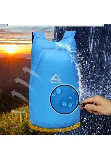 Zcjb 1328 20l Taşınabilir Katlanabilir Ultra Hafif Sırt Çantası, Maksimum Yük: 15 Kg Siyah Siyah