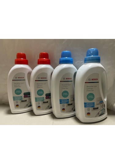 Bosch Renkli Beyazlar için Sıvı Deterjan 4 x 1500 ML