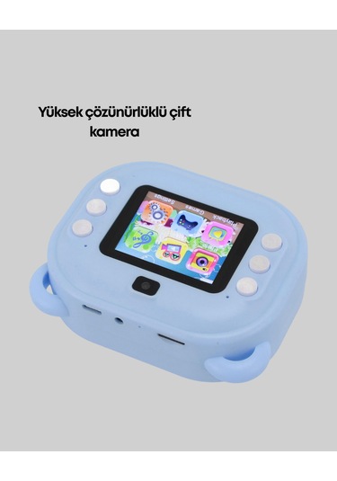 Anında Baskı Özellikli Şipşak Kamera 24mp Hd Çift Lensli, 32gb Hafızalı