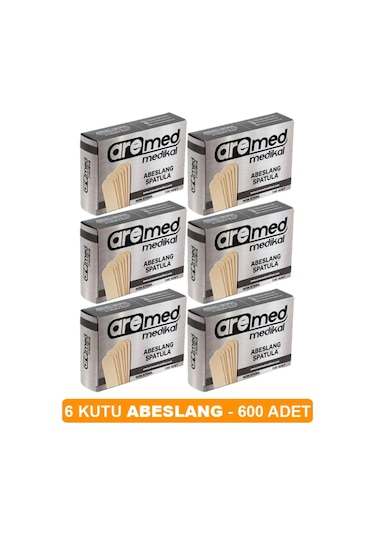 Aremed Abeslang / Spatula 100 Lü 6 P-paket
